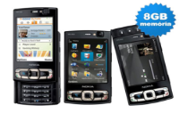 Smartphone 3G Nokia N95 8GB Black - Câmera 5.0MP +MP3 Player